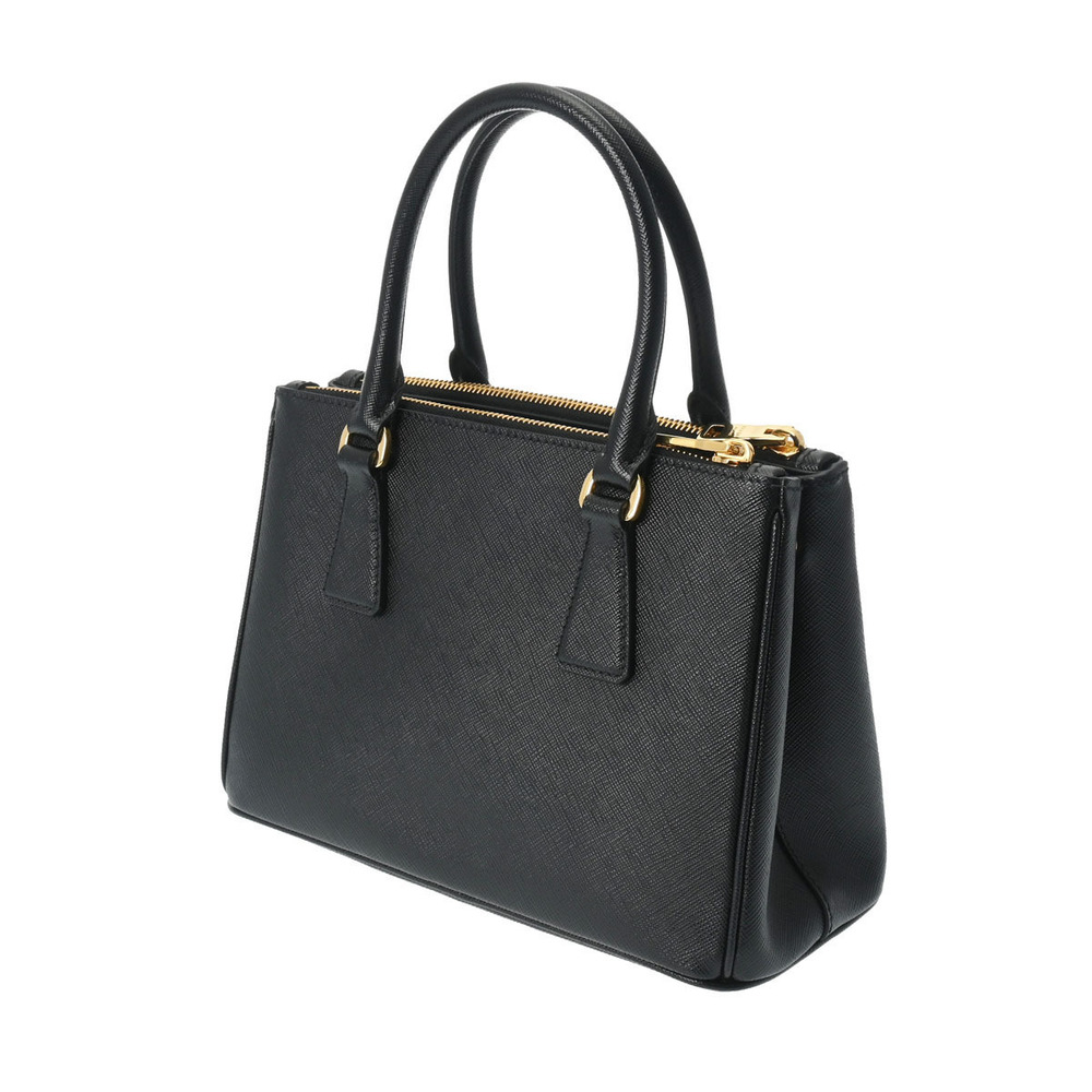 Prada Leather Bag Galleria Black Saffiano
